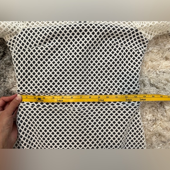 ASOS | White Mesh Net Overlay Dress - Picture 13 of 13